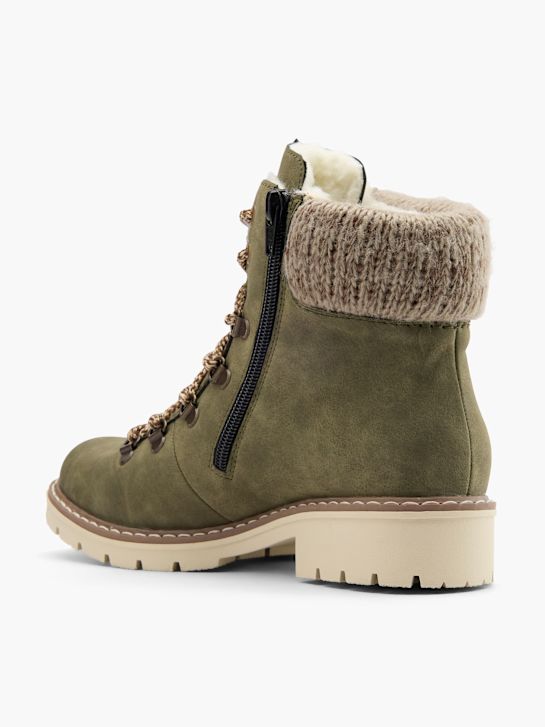 Rieker Schnürboots Olive 89645 3