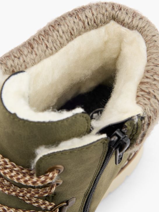Rieker Schnürboots Olive 89645 5