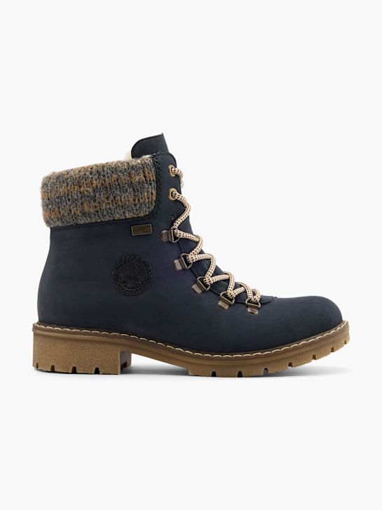 Rieker Bottes à lacets Bleu 89646 1