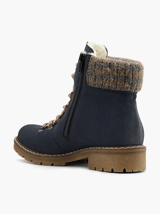 Rieker Bottes à lacets Bleu 89646 3