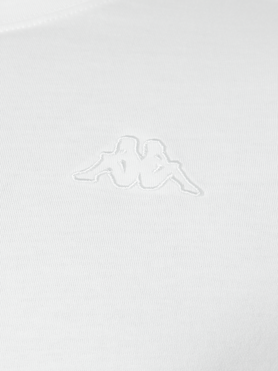 Kappa Tee-shirt Blanc 81620 3