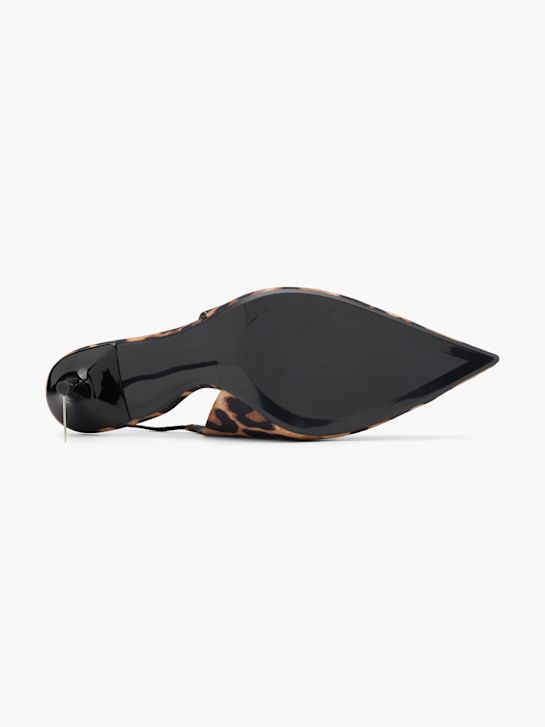Catwalk Slingback salonarji Rjava 81674 4