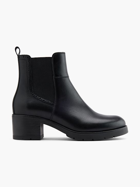5th Avenue Stivaletto chelsea con tacco Nero 81743 1