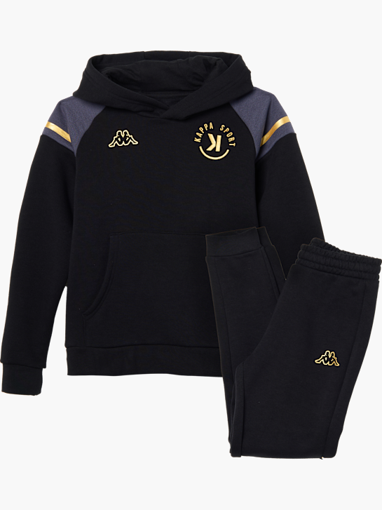 Kappa Trainingsanzug Schwarz 81795 1