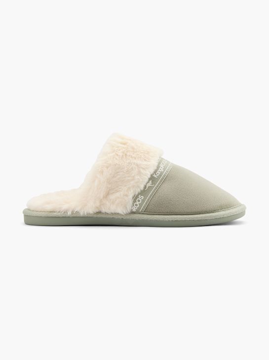 KangaROOS Plüsch-Hausschuh Olive 91022 1