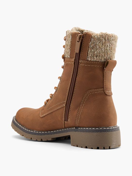 Easy Street Snørestøvle Cognac 96385 3