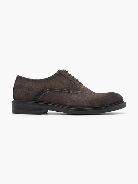 AM SHOE Businessschuh Grau 91016 1