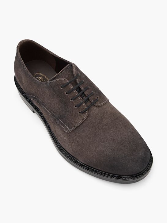 AM SHOE Businessschuh Grau 91016 2