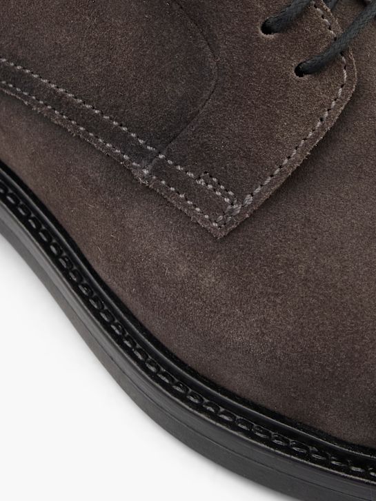 AM SHOE Businessschuh Grau 91016 6