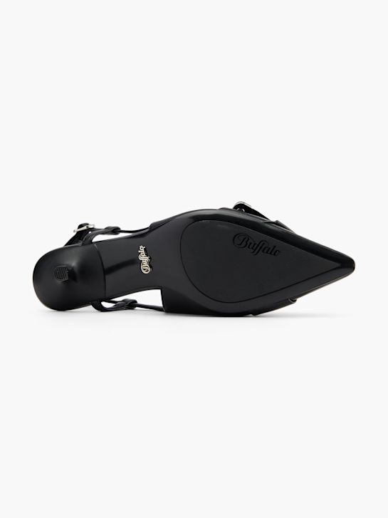 Buffalo Slingback salonarji Črna 91034 4