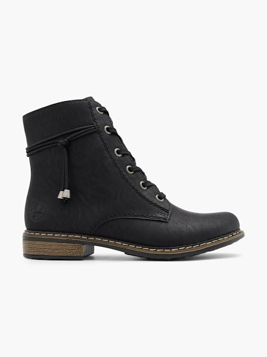 Rieker Schnürboots Schwarz 91686 1