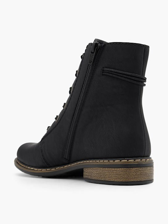 Rieker Schnürboots Schwarz 91686 3