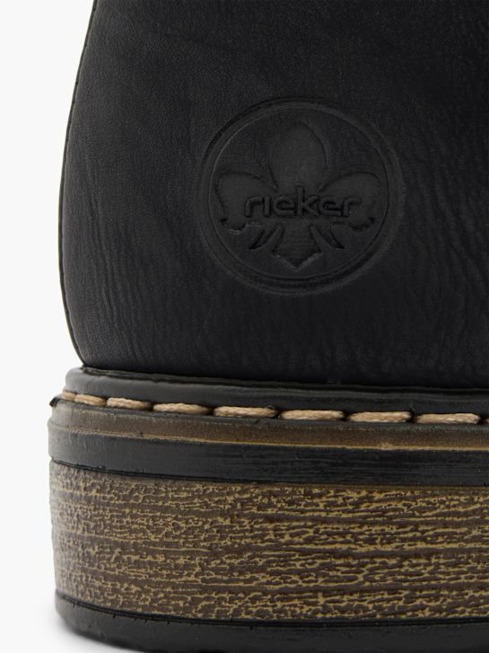 Rieker Bottes à lacets Noir 91686 6