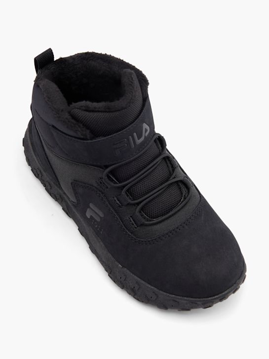 FILA Боти с връзки Черен 96367 2