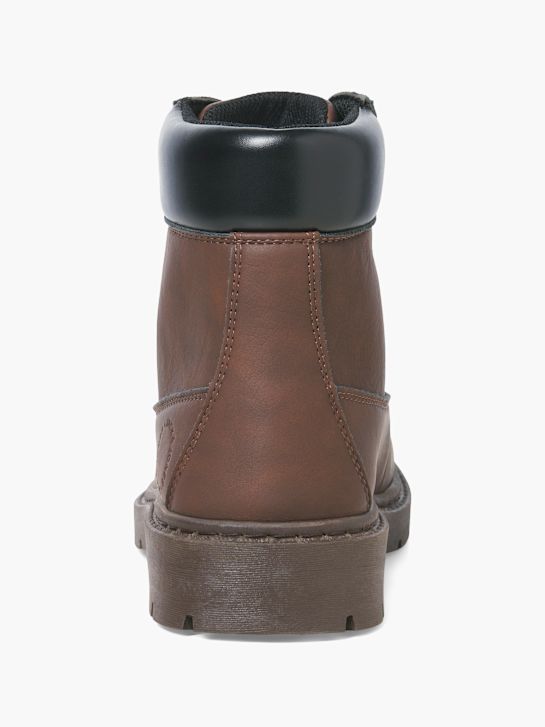 JACK & JONES Боти с връзки Кафяв 96378 3