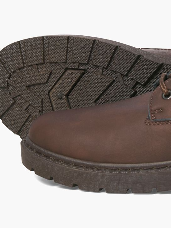 JACK & JONES Bottes à lacets Marron 96378 5