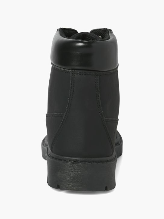 JACK & JONES Боти с връзки Черен 96387 3