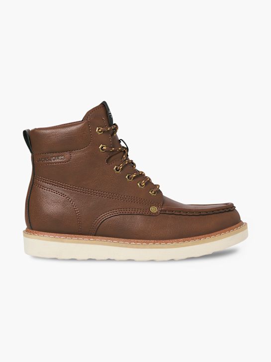 JACK & JONES Šnurovacia obuv Koňaková 96375 1