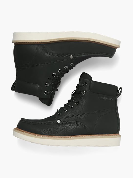 JACK & JONES Bottes à lacets Anthracite 96386 6