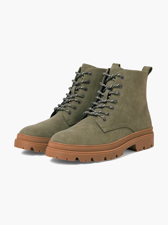 JACK & JONES Schnürboots Olive 96379 2