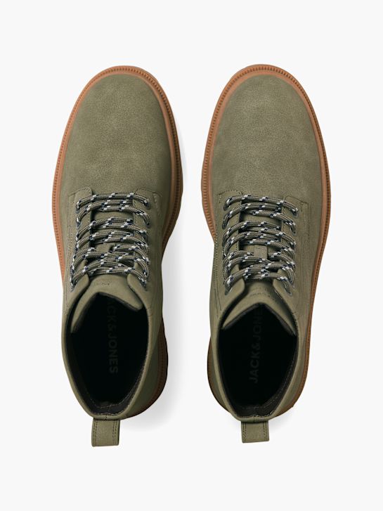 JACK & JONES Fűzős bakancs oliva 96379 3