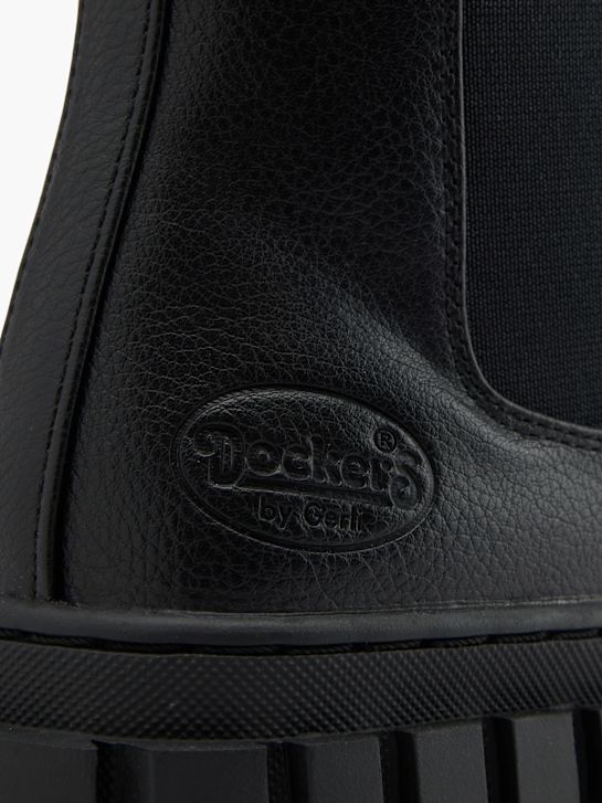 Dockers Chelsea Boots Schwarz 96397 5