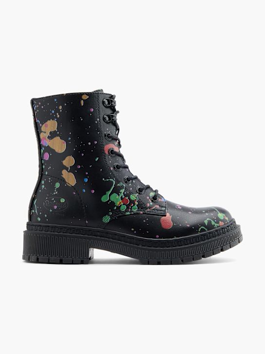 Dockers Bottes à lacets Noir 96400 1