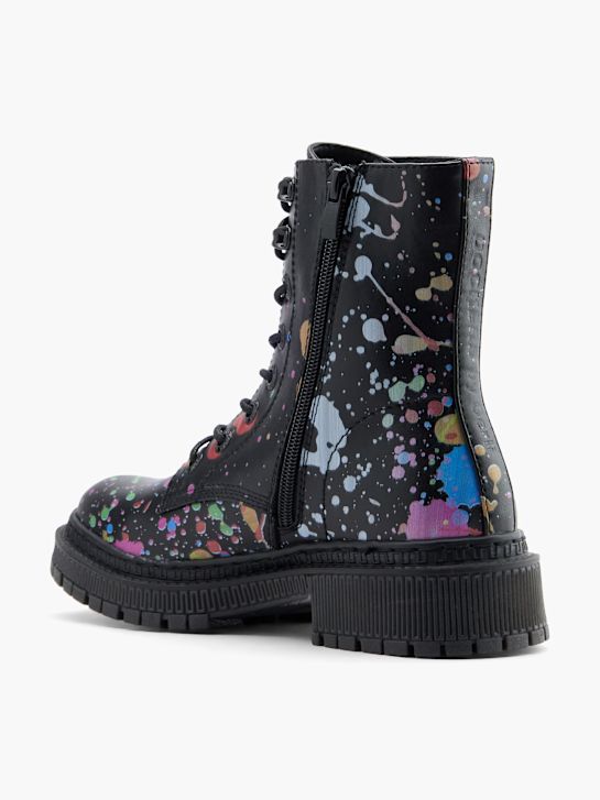 Dockers Bottes à lacets Noir 96400 3