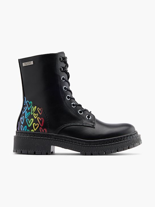Dockers Bottes à lacets Noir 96500 1