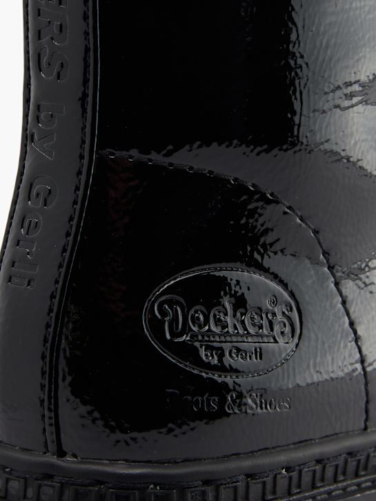 Dockers Škornji z vezalkami Črna 96498 5