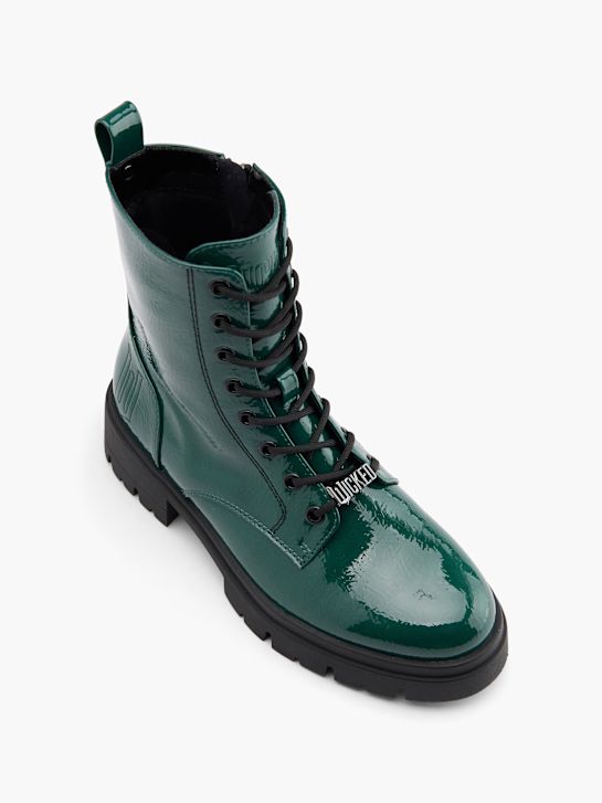 Wicked Bota con cordones Verde 96538 2