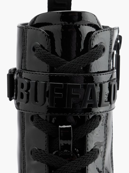 Buffalo Bottes à lacets Noir 96542 5