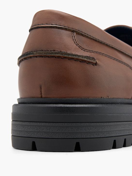 AM SHOE Loafer barna 96556 6