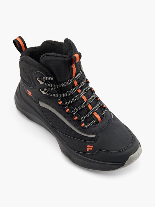 FILA Škornji z vezalkami Črna 96580 2