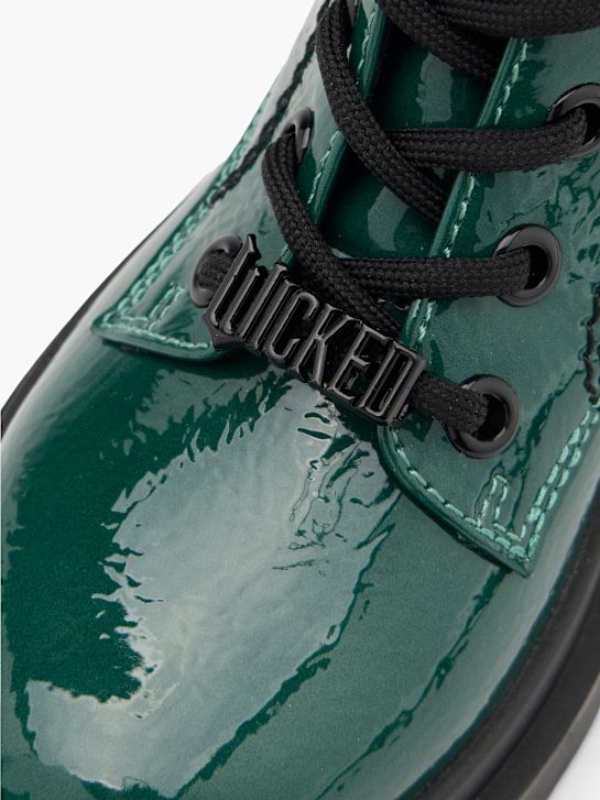 Wicked Bottes à lacets Vert 97120 5