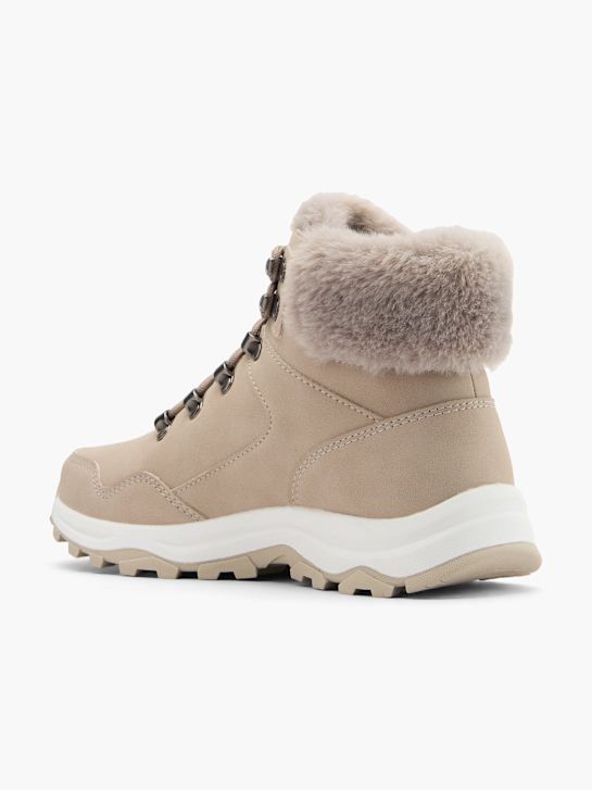 Vty Stivale allacciato Beige 96633 3