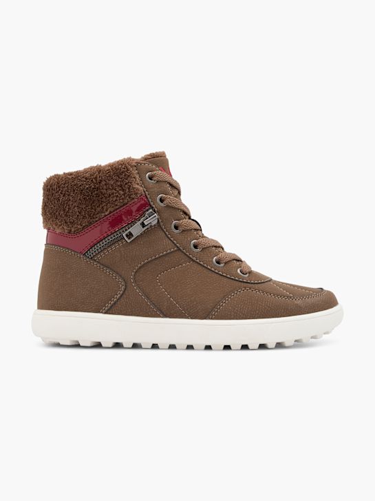 Vty Hoher Sneaker Braun 96630 1