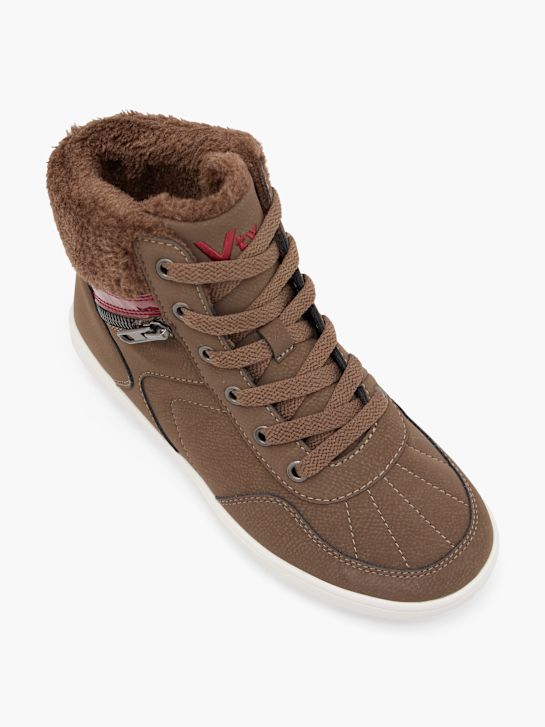 Vty Hoher Sneaker Braun 96630 2