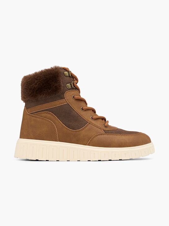 Vty Hoher Sneaker Braun 96634 1