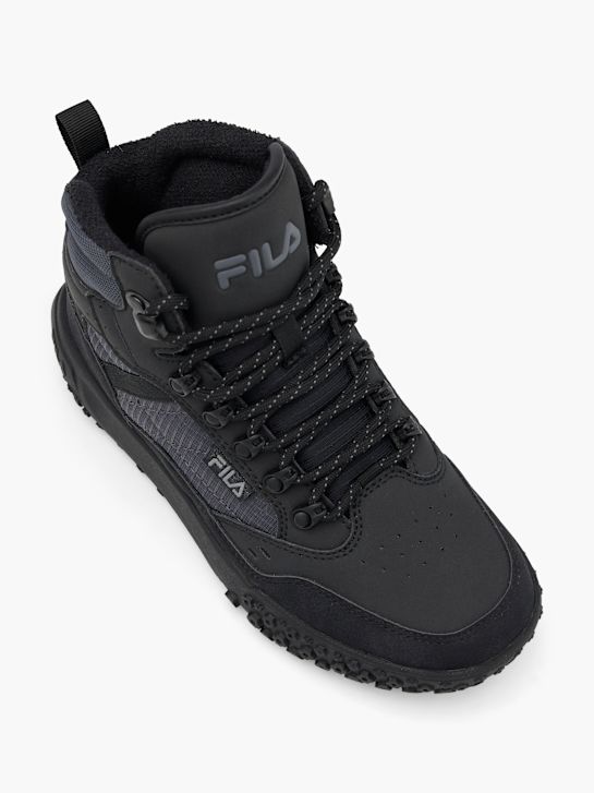 FILA Škornji z vezalkami Črna 96622 2