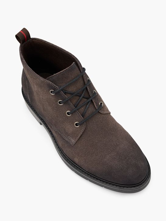 AM SHOE Bota con cordones Gris 96664 2