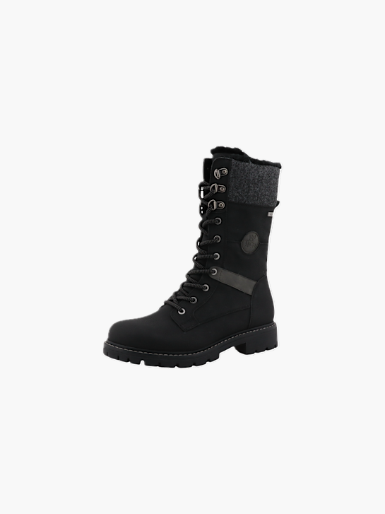 TOM TAILOR Schnürboots Schwarz 96687 2