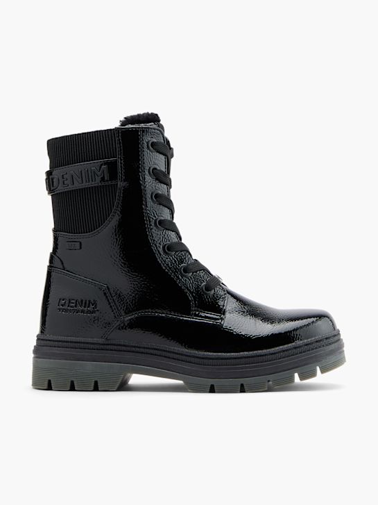 TOM TAILOR Bottes à lacets Noir 96688 1