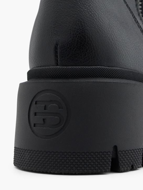 ESPRIT Fűzős bakancs fekete 96857 6