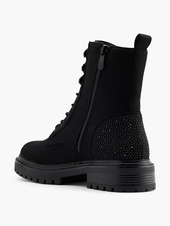Claudia Ghizzani Боти с връзки Черен 96966 3