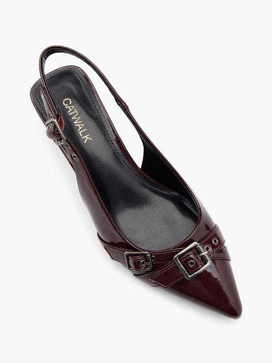 Catwalk Décolleté con cinturino Bordeaux 96975 2