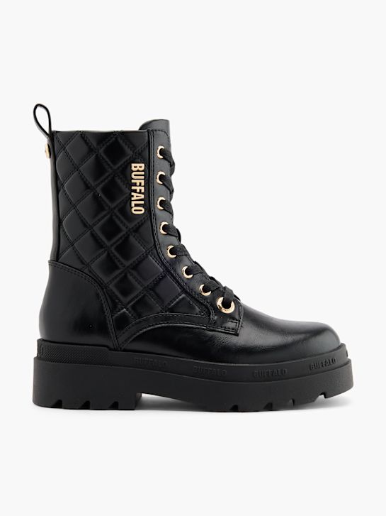 Buffalo Bottes à lacets Noir 97067 1