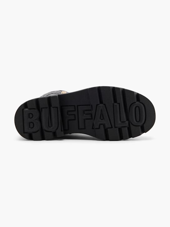 Buffalo Bottes à lacets Noir 97067 4