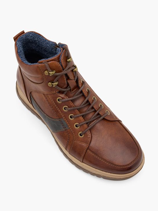 AM SHOE Schnürboots Braun 97675 2