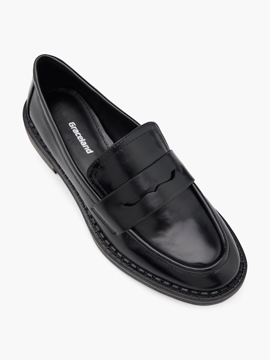 Graceland Loafer Sort 97167 2